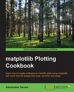 Matplotlib Plotting Cookbook de Alexandre Devert