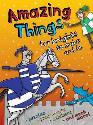 Amazing Things to Make and Do Knights de Gemma Cooper