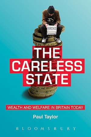 The Careless State: Wealth and Welfare in Britain Today de Paul Taylor