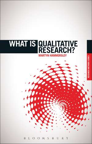 What is Qualitative Research? de Professor Martyn Hammersley