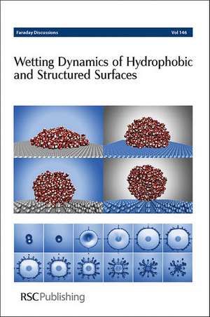 Wetting Dynamics and Surfaces: Faraday Discussions No 146 de Royal Society of Chemistry