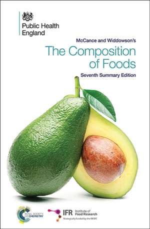 McCance and Widdowson's the Composition of Foods