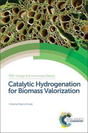 Catalytic Hydrogenation for Biomass Valorization de Roberto Rinaldi