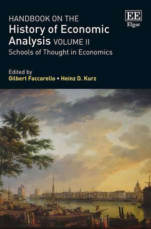 Handbook on the History of Economic Analysis Vol – Schools of Thought in Economics de Gilbert Faccarello