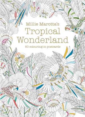 Millie Marotta's Tropical Wonderland Postcard Box de Millie Marotta