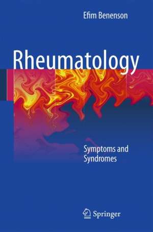 Rheumatology: Symptoms and Syndromes de Efim Benenson