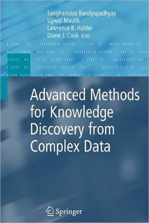 Advanced Methods for Knowledge Discovery from Complex Data de Ujjwal Maulik