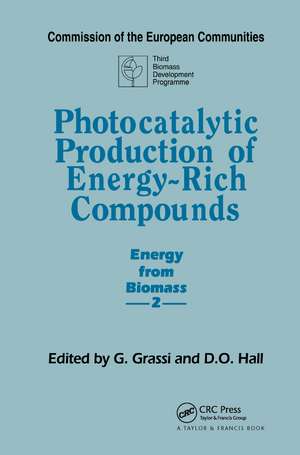 Photocatalytic Production of Energy-Rich Compounds de G. Grassi