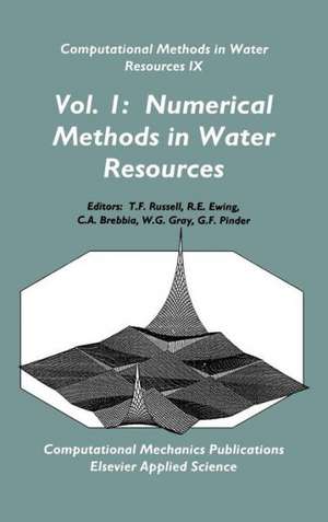 Computational Methods in Water Resources IX: Two volume set de T.F. Russell