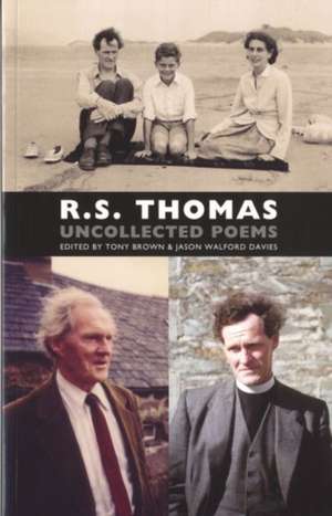 Uncollected Poems de R.S. THOMAS