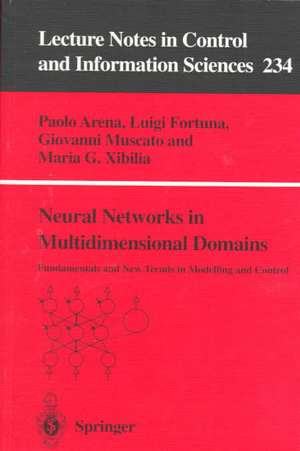 Neural Networks in Multidimensional Domains: Fundamentals and New Trends in Modelling and Control de Paolo Arena