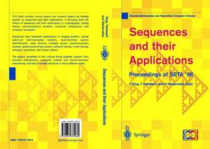 Sequences and their Applications: Proceedings of SETA ’98 de C. Ding