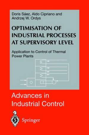 Optimisation of Industrial Processes at Supervisory Level: Application to Control of Thermal Power Plants de Doris A. Saez