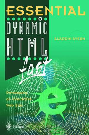 Essential Dynamic HTML fast de Aladdin Ayesh