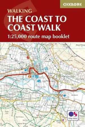 The Coast to Coast Map Booklet de Terry Marsh