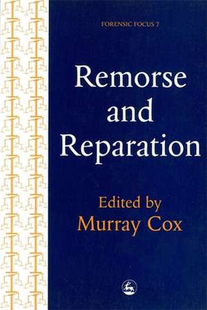 Remorse and Reparation de Cox