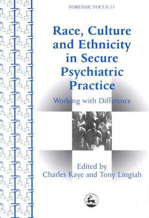 Race, Culture and Ethnicity in Secure Psychiatric Practice: Working with Difference de Chandra Ghosh