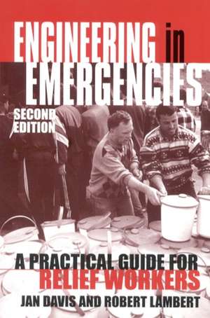 Engineering in Emergencies de Jan Davis