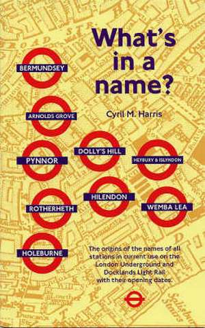 What's in a Name? de Cyril M. Harris