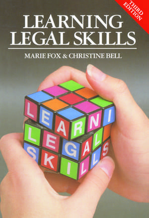 Learning Legal Skills de Marie Fox