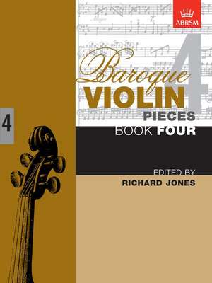 Baroque Violin Pieces, Book 4 de Richard Jones