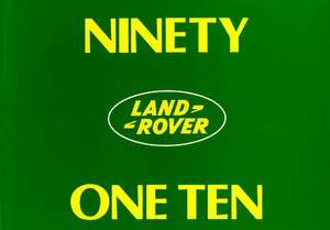 Land Rover 90 & 110 Owner Manu: 1952-1960 de Brooklands Books Ltd