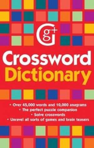 Crossword Dictionary de Geddes and Grosset