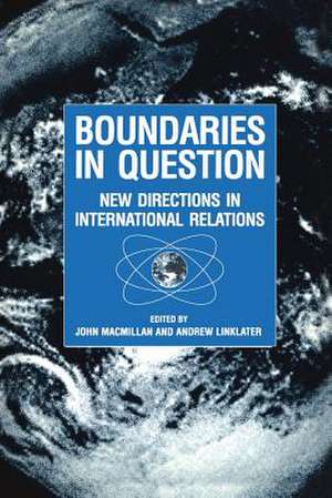 Boundaries in Question de John MacMillan