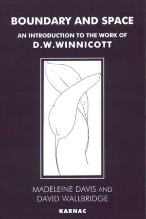 Boundary and Space: An Introduction to the Work of D.W. Winnicott de Madeleine Davis