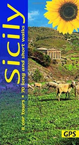 Sicily Sunflower Walking Guide de Peter Amann