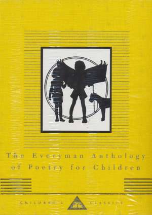 The Everyman Anthology Of Poetry For Children de Gillian Avery