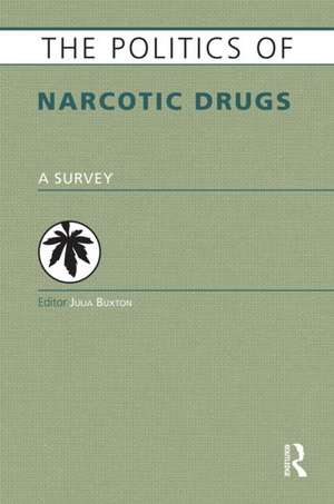 The Politics of Narcotic Drugs: A Survey de Julia Buxton