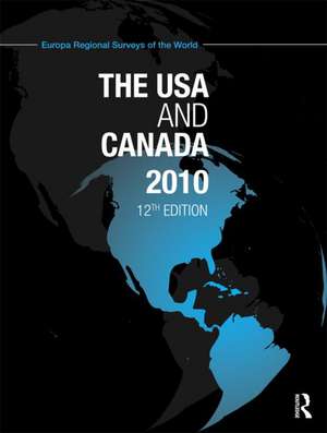 USA and Canada 2010 de Europa Publications