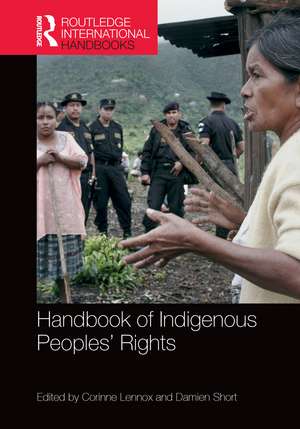 Handbook of Indigenous Peoples' Rights de Corinne Lennox