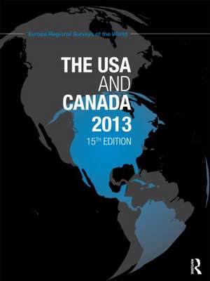 The USA and Canada 2013 de Europa Publications