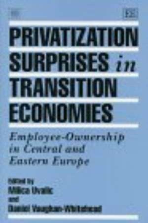 Privatization Surprises in Transition Economies – Employee–Ownership in Central and Eastern Europe de Milica Uvalic