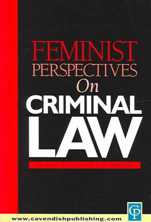 Feminist Perspectives on Criminal Law de Lois Bibbings