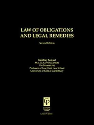 Law of Obligations & Legal Remedies de Geoffrey Samuel