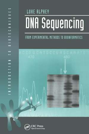 DNA Sequencing de Dr Luke Alphey