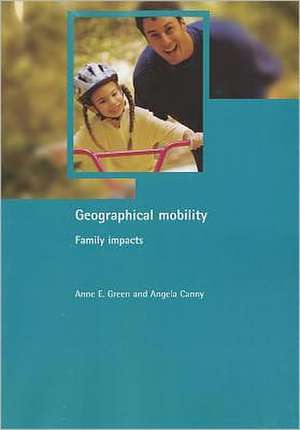 Geographical mobility: Family impacts de Anne E. Green