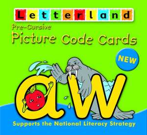 Precursive Picture Code Cards de Lyn Wendon