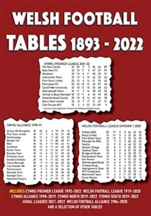 Welsh Football Tables 1893-2022 de Michael Robinson