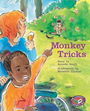 Monkey Tricks PM Turquoise Set A de Annette Smith