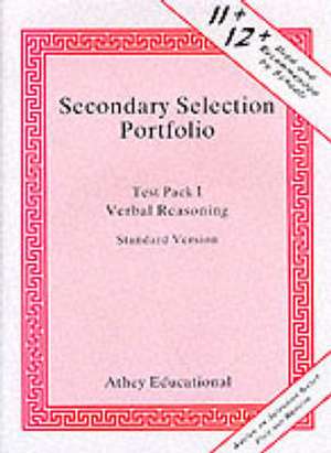 Athey, L: Secondary Selection Portfolio