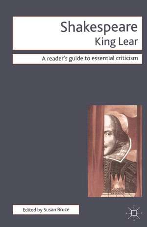 Shakespeare - King Lear de Professor Susan Bruce