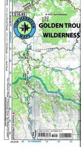 Golden Trout Wilderness de Tom Harrison