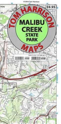 Malibu Creek State Park Trail Map de Tom Harrison