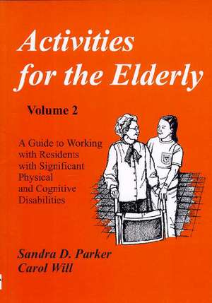 Activities for the Elderly de Carol Will