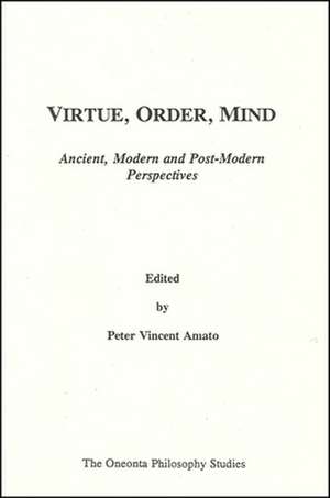 Virtue, Order, Mind