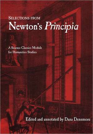 Selections from Newton's Principia de Sir Isaac Newton